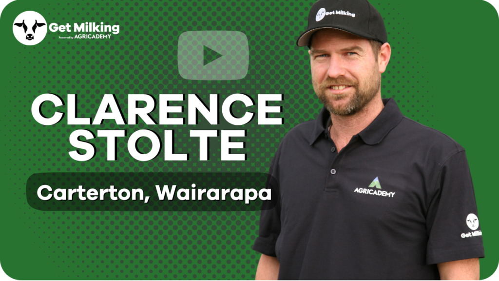 Clarence Stolte is a farmer in Wairarapa and explains why he likes Get Milking video training